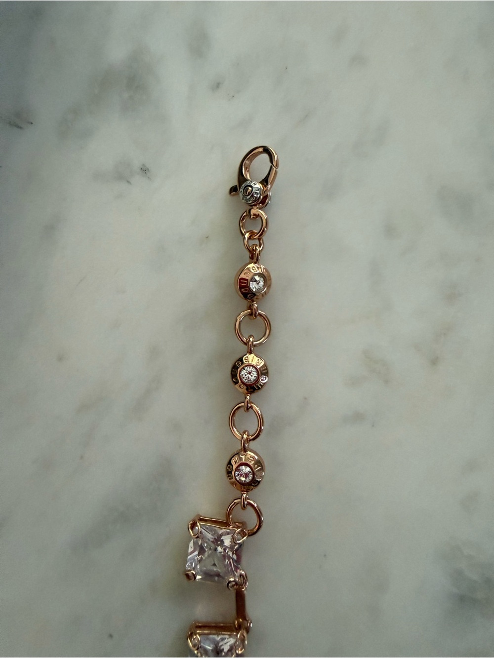 henri bendel Rose Gold Adjustable Collar Necklace - Picture 5 of 5